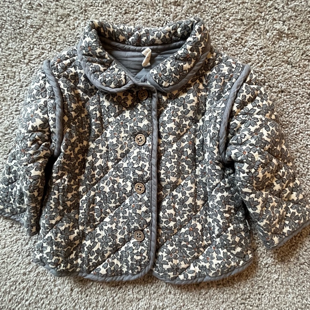Quincy Mae Quilted Jacket 12-18 months